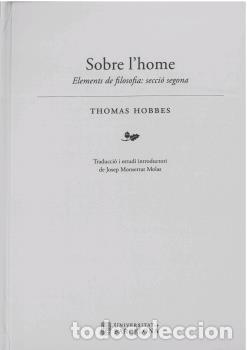Libros: SOBRE L&rsquo;HOME - HOBBES, THOMAS - Foto 1