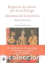 Libros: REGIMENT DE SANITAT PER AL REI DARAG&Oacute; - VILANOVA, ARNAU DE, - Foto 1
