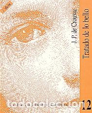 Libros: TRATADO DE LO BELLO - DE CROUSAZ, JEAN-PIERRE, - Foto 1