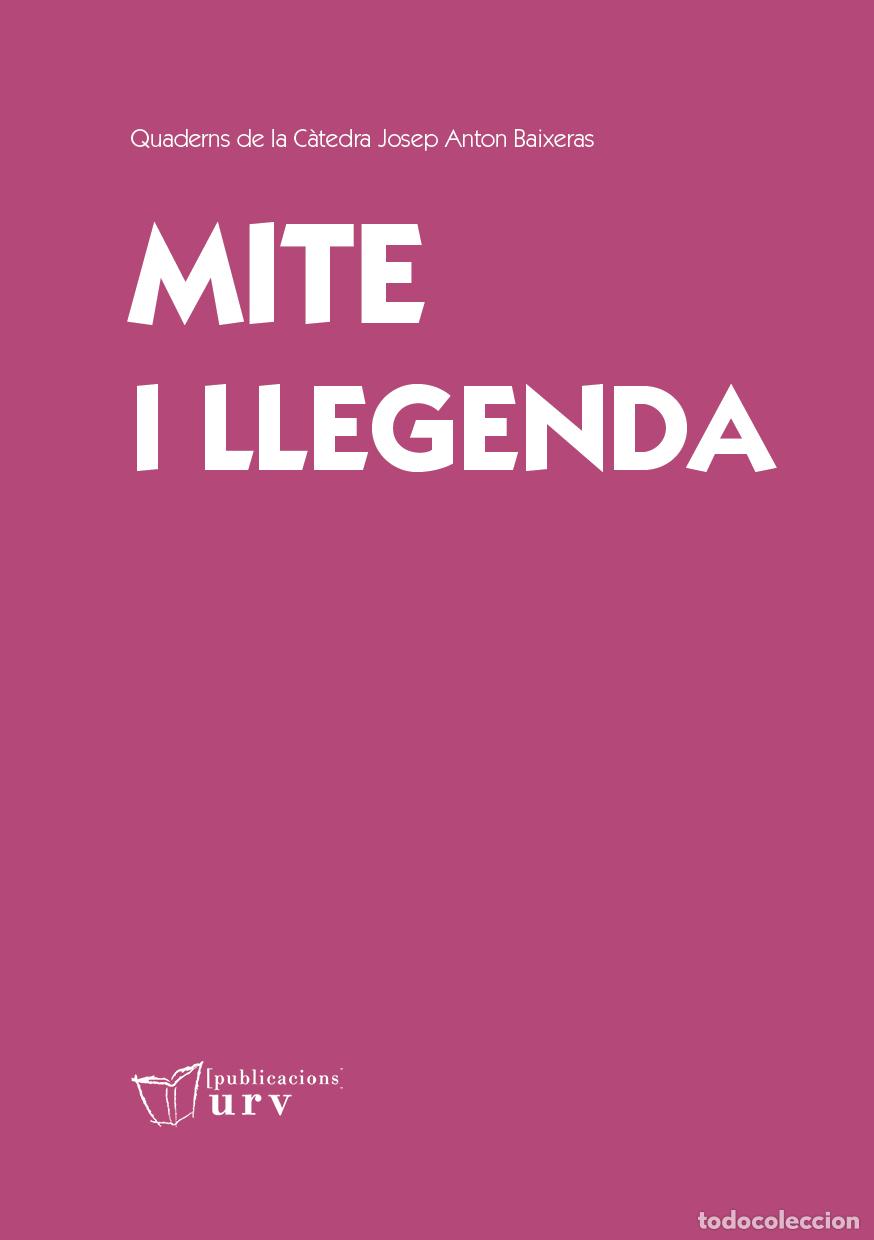 Libros: MITE I LLEGENDA - VV AA, - Foto 1