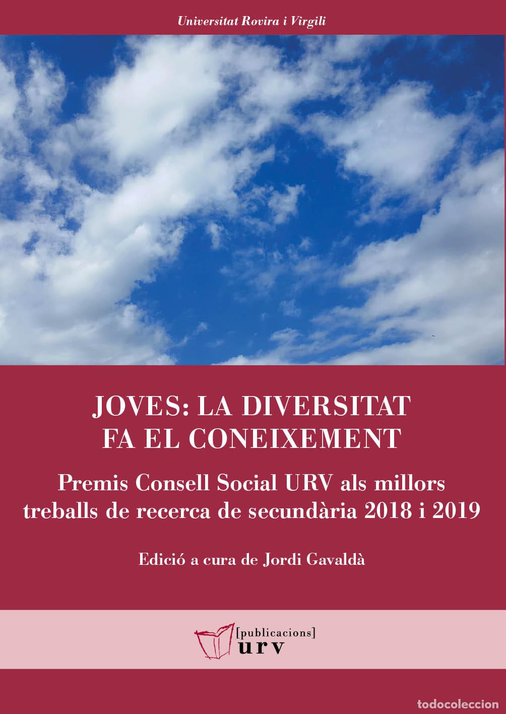 Libros: JOVES: LA DIVERSITAT FA EL CONEIXEMENT - VVAA - Foto 1