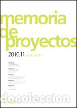 Libros: MEMORIA DE PROYECTOS 2010-11 - AA.VV., - Foto 1