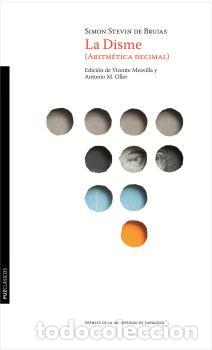 Libros: LA DISME (ARITM&Eacute;TICA DECIMAL) - STEVIN DE BRUJAS, SIMON, - Foto 1