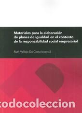 Libros: MATERIALES PARA LA ELABORACION DE PLANES DE - VALLEJO DA COSTA, RUTH, - Foto 1