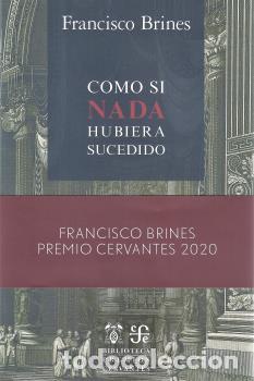 Libros: COMO SI NADA HUBIERA SUCEDIDO - BRINES, FRANCISCO, - Foto 1