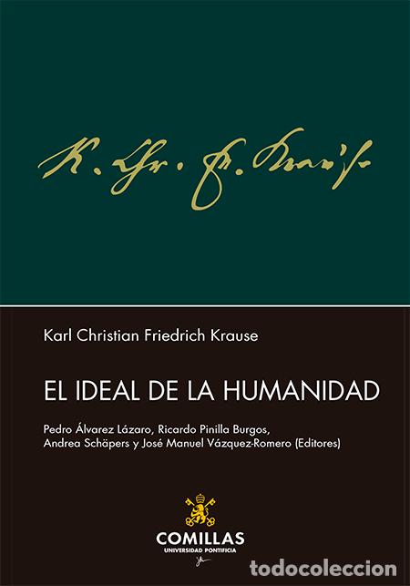 Libros: EL IDEAL DE LA HUMANIDAD - KRAUSE, KARL CHRISTIAN - Foto 1