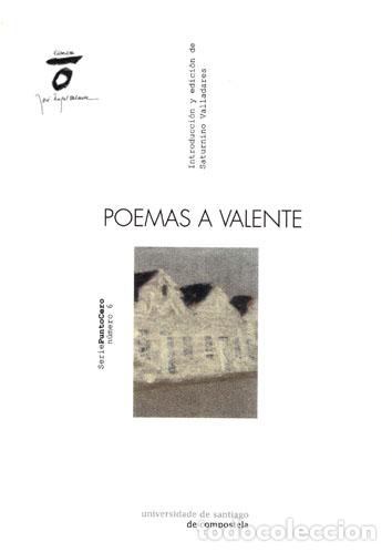 Libros: POEMAS A VALENTE - VVAA - Foto 1