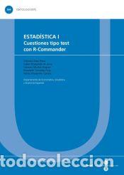 Libros: ESTAD&Iacute;STICA I CUESTIONES TIPO TEST CON R-COMMANDER - VV.AA., - Foto 1