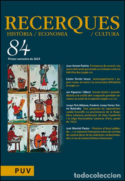 Libros: RECERQUES, 84 Primer semestre de 2024 - VVAA - Foto 1