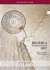Libros: RECERCA EN HUMANITATS 2017 - BARGALLO MARIA, - Foto 1
