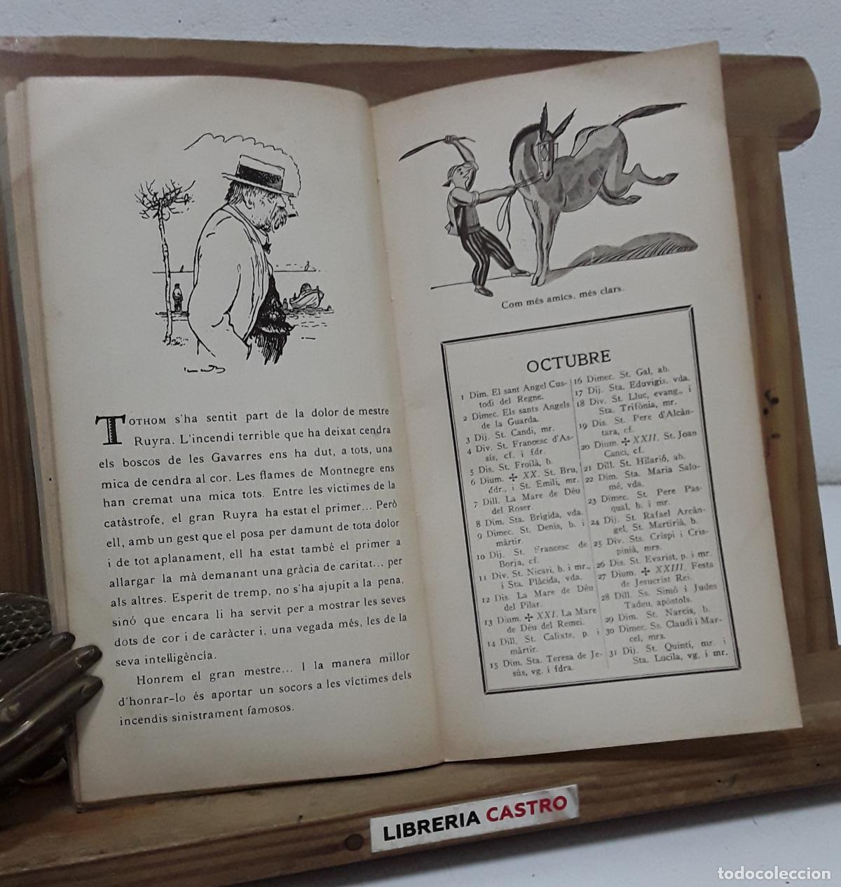 Libros: LAbella dOr, Calendari 1929 - Varios. - Foto 2