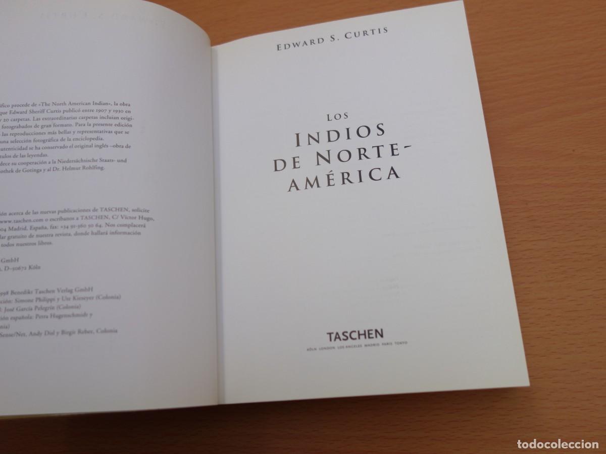 Libros: LOS INDIOS DE NORTEAMERICA. Edward S. Curtis - Foto 3