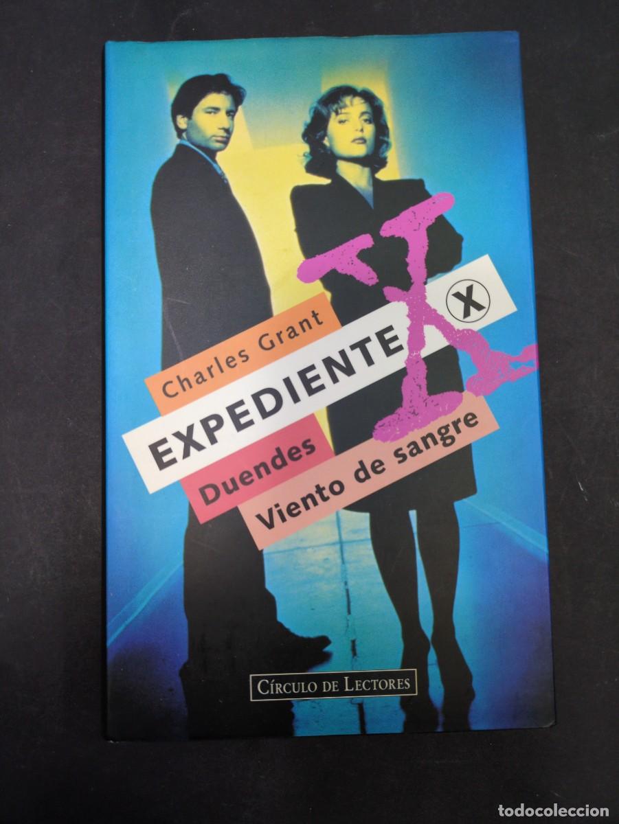 Libros: CHARLES GRANT. EXPEDIENTE X. DUENDES/ VIENTO DE SANGRE. CIRCULO DE LECTORES - Foto 1