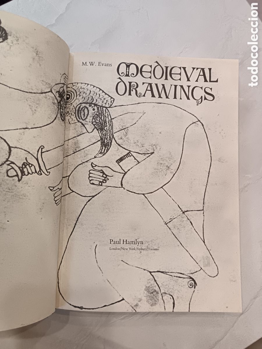 Libros: Medieval Drawings, Paul Hamlyn, 1969 - Foto 2