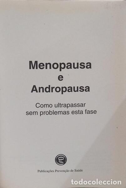 Libros: BRANCO. (Paula) - MENOPAUSA E ANDROPAUSA. - Foto 2