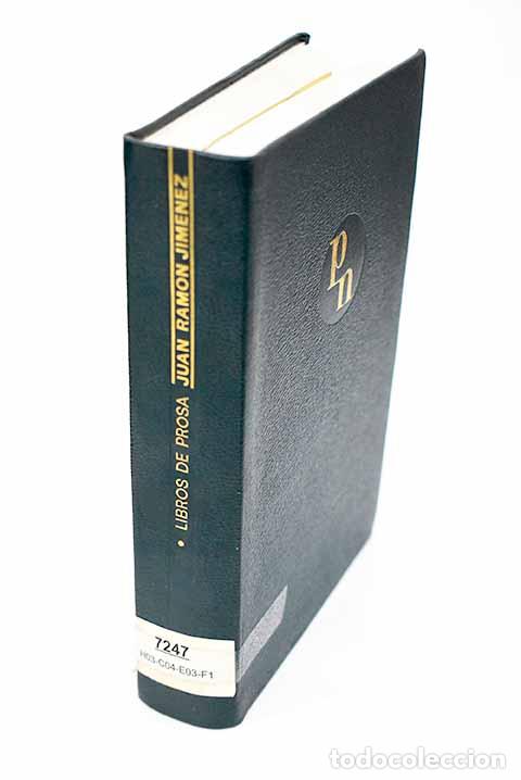 Libros: Libros de prosa, tomo I.- Jim&eacute;nez, Juan Ram&oacute;n - Foto 1