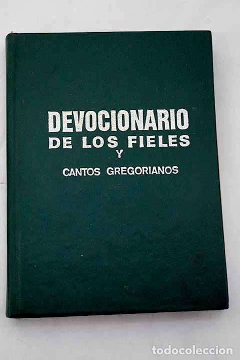 Libros: Devocionario de los fieles y cantos gregorianos - Foto 1