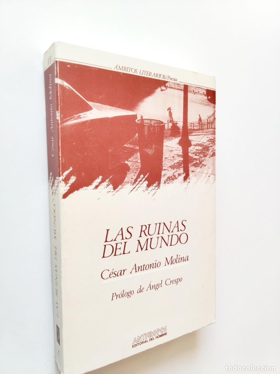 Libros: C&eacute;sar Antonio Molina - Las ruinas del mundo - Foto 1