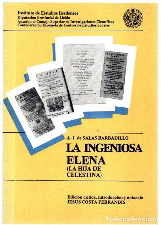 Libros: La ingeniosa Elena (la hija de Celestina) - Salas Barbadillo, A. J. de