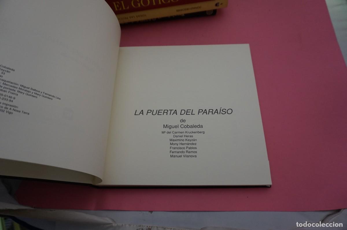 Libros: 16A - LA PUERTA DEL PARAISO - MIGUEL COBALEDA / COLECCION ESCENA - Foto 2