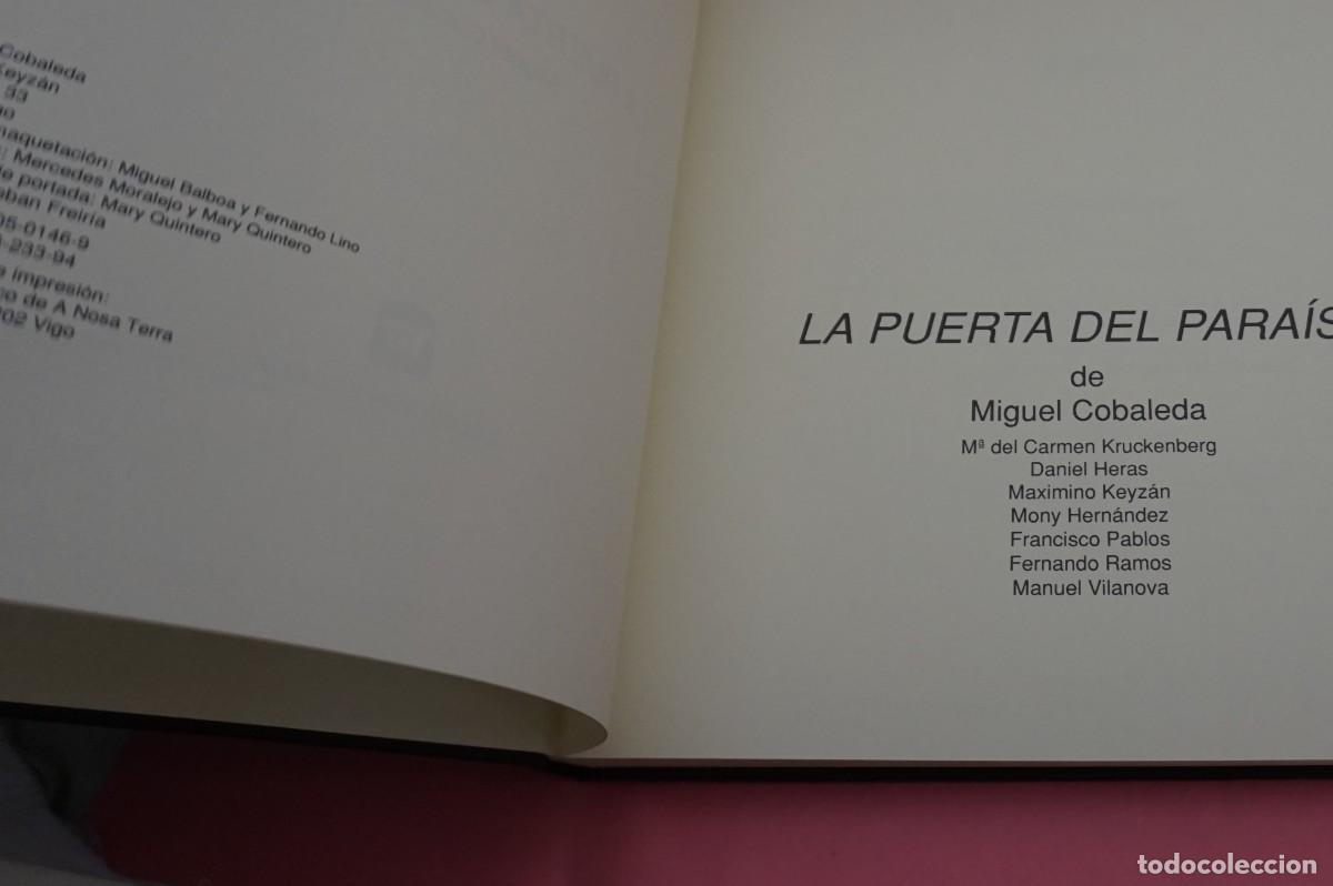 Libros: 16A - LA PUERTA DEL PARAISO - MIGUEL COBALEDA / COLECCION ESCENA - Foto 3