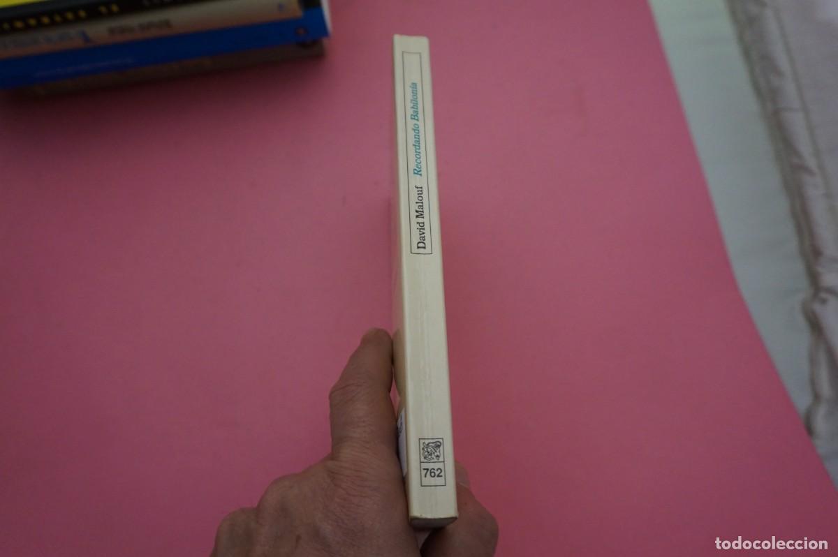 Libros: 14A - RECORDANDO BABILONIA - DAVID MALOUF / EDICIONES DESTINO - Foto 6