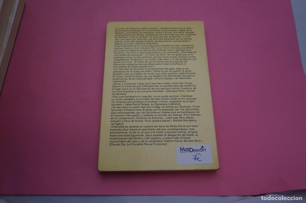 Libros: 15B - CHEROKEE - JEAN ECHENOZ / EDITORIAL ANAGRAMA - Foto 5
