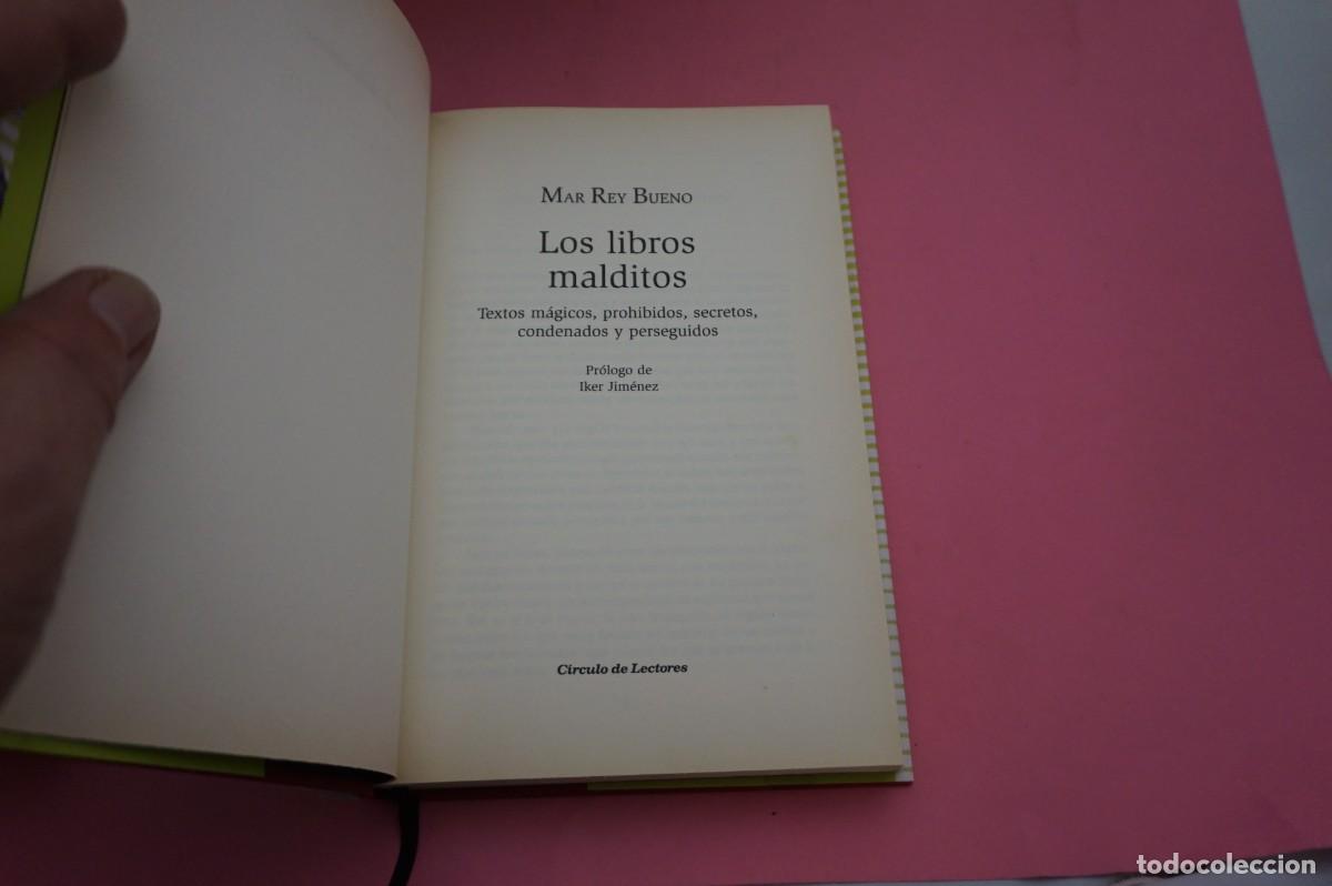 Libros: 15B - LOS LIBROS MALDITOS - MAR REY BUENO / CIRCULO DE LECTORES - Foto 2