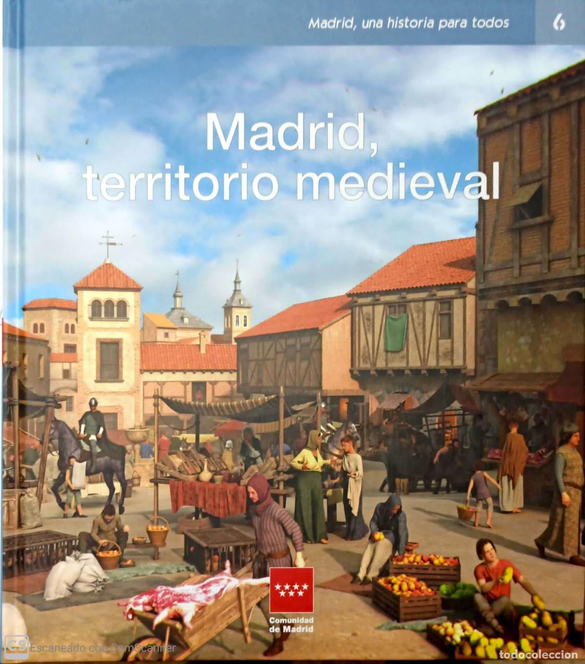Libros: MADRID, TERRITORIO MEDIEVAL - ORTEGA CERVIGON, JOSE IGNACIO, - Foto 1