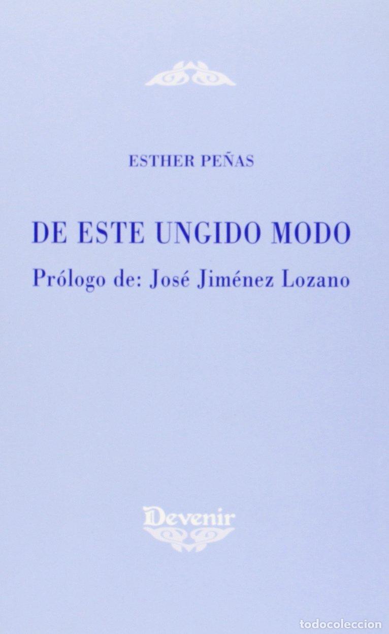 Libros: DE ESTE UNGIDO MODO 187 - PE&Ntilde;AS, Esther, - Foto 1