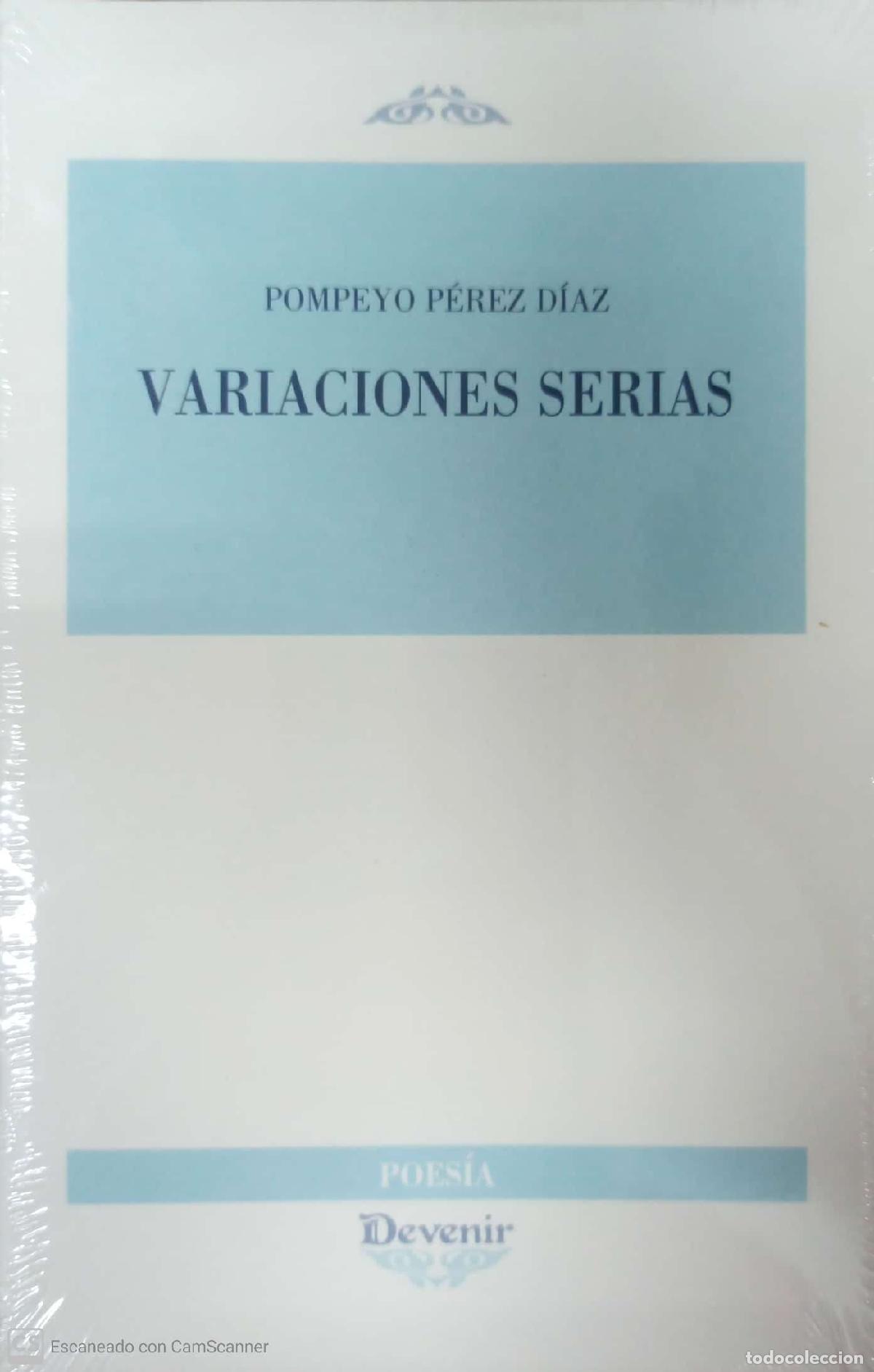Libros: VARIACIONES SERIAS - P&Eacute;REZ D&Iacute;AZ, POMPEYO - Foto 1