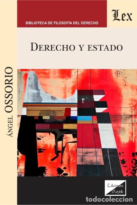 Libros: DERECHO Y ESTADO (Ossorio) - OSSORIO, ANGEL, - Foto 1