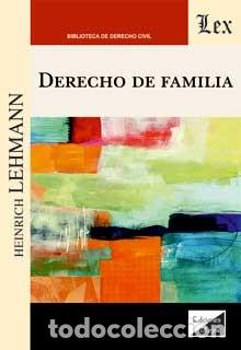 Libri di seconda mano: DERECHO DE FAMILIA - LEHMANN, HEINRICH,