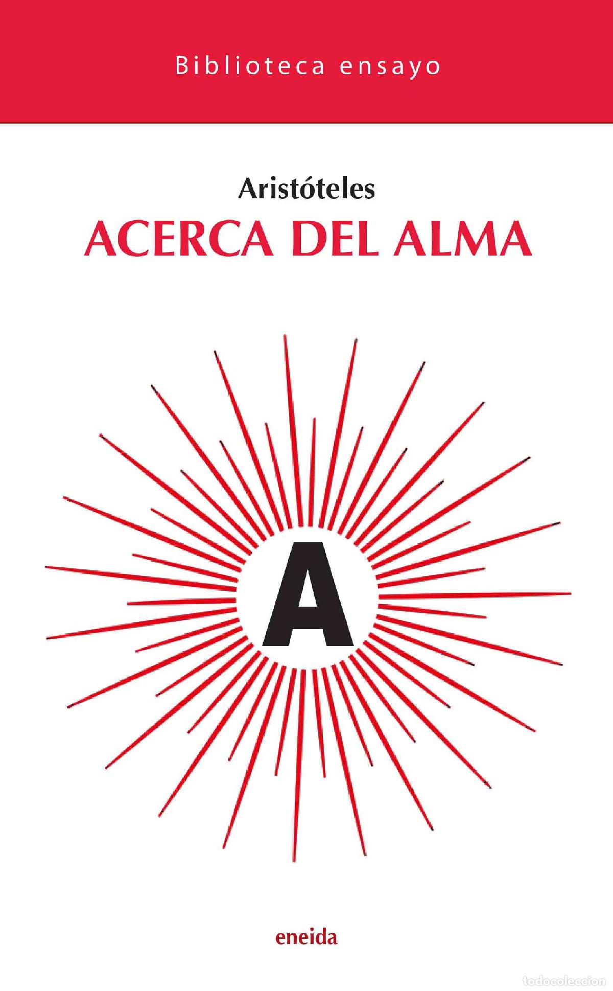 Libros: ACERCA DEL ALMA - ARISTOTELES, - Foto 1