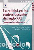 Libros: CALIDAD EN LOS CENTROS DOCENTES - , WARNET - CANTON - Foto 1
