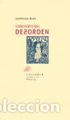 Libros: CONCIERTO DEL DESORDEN - , ALAS, LEOPOLDO - Foto 1