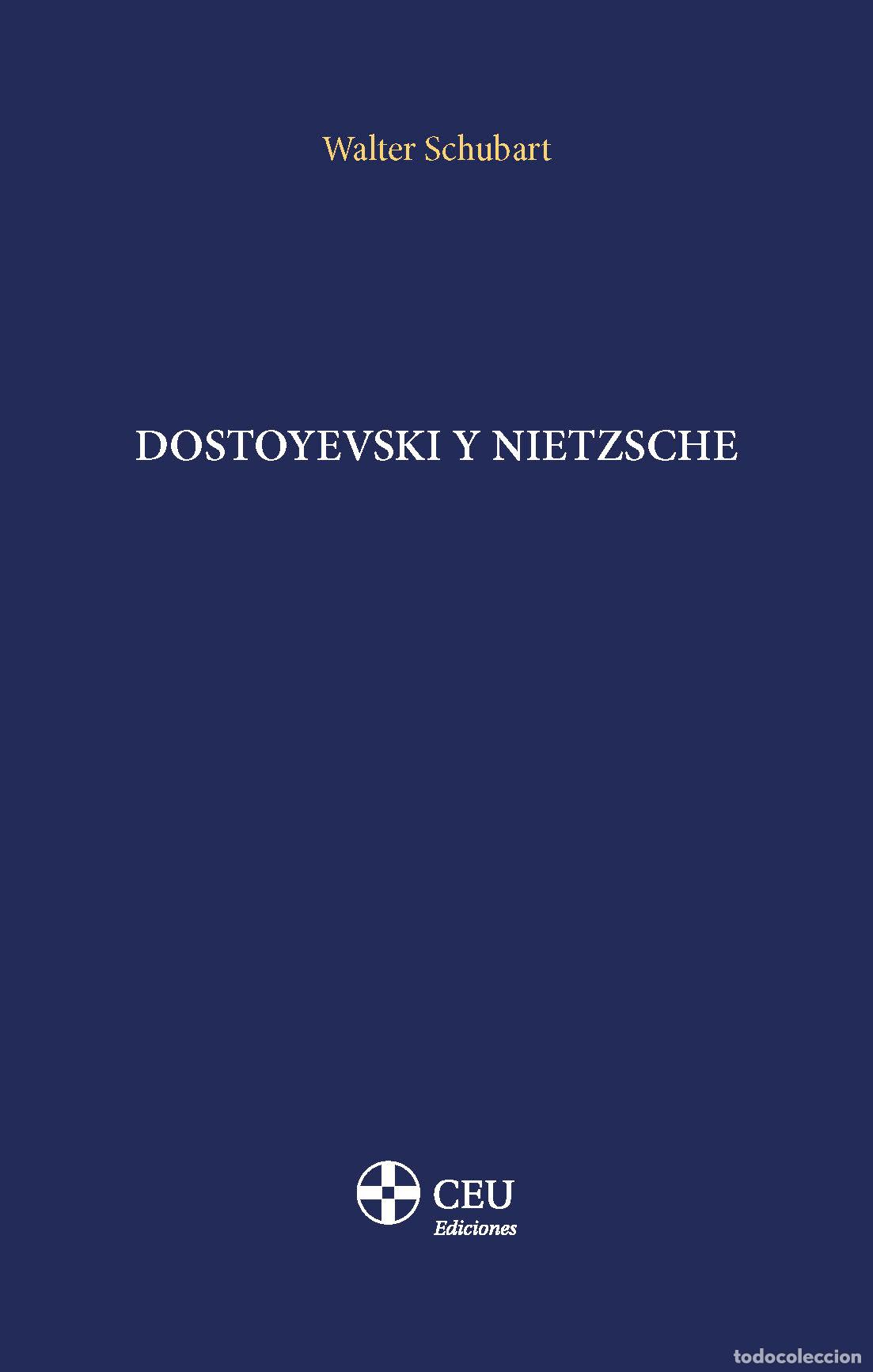 Libros: DOSTOYEVSKI Y NIETZSCHE - SCHUBART, WALTER - Foto 1