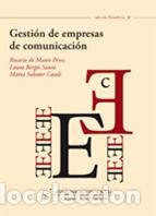 Livros em segunda m&atilde;o: GESTI&Oacute;N DE EMPRESAS DE COMUNICACI&Oacute;N - SABATER CASALS, MARTA,