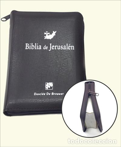 Libros: BIBLIA DE JERUSAL&Eacute;N DE BOLSILLO CON CREMALLERA - DESCLEE, - Foto 1