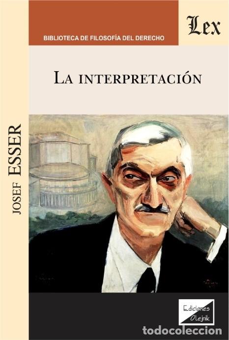 Libros: INTERPRETACION, LA - ESSER, Josef, - Foto 1