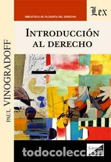 Libros: INTRODUCCION AL DERECHO - VINOGRADOFF, PAUL, - Foto 1