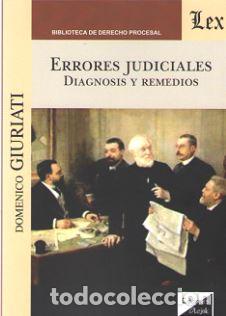 Libros: ERRORES JUDICIALES - GIURIATI, Domenico, - Foto 1