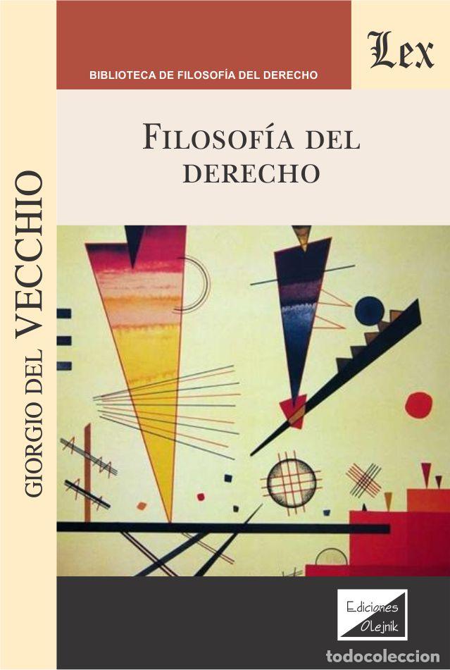 Libros: FILOSOFIA DEL DERECHO - VECCHIO, Giorgio del, - Foto 1