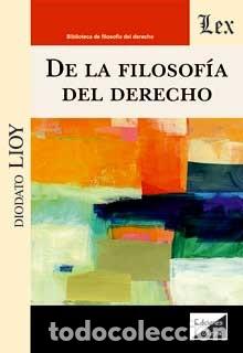 Libros: FILOSOFIA DEL DERECHO - LIOY, DIODATO, - Foto 1