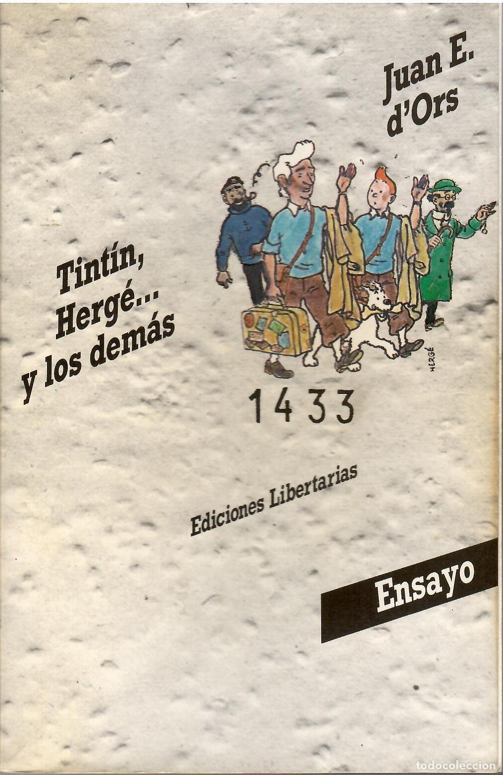 Libros: Tint&iacute;n, Herg&eacute;... y los dem&aacute;s. - Juan E. d'Ors.