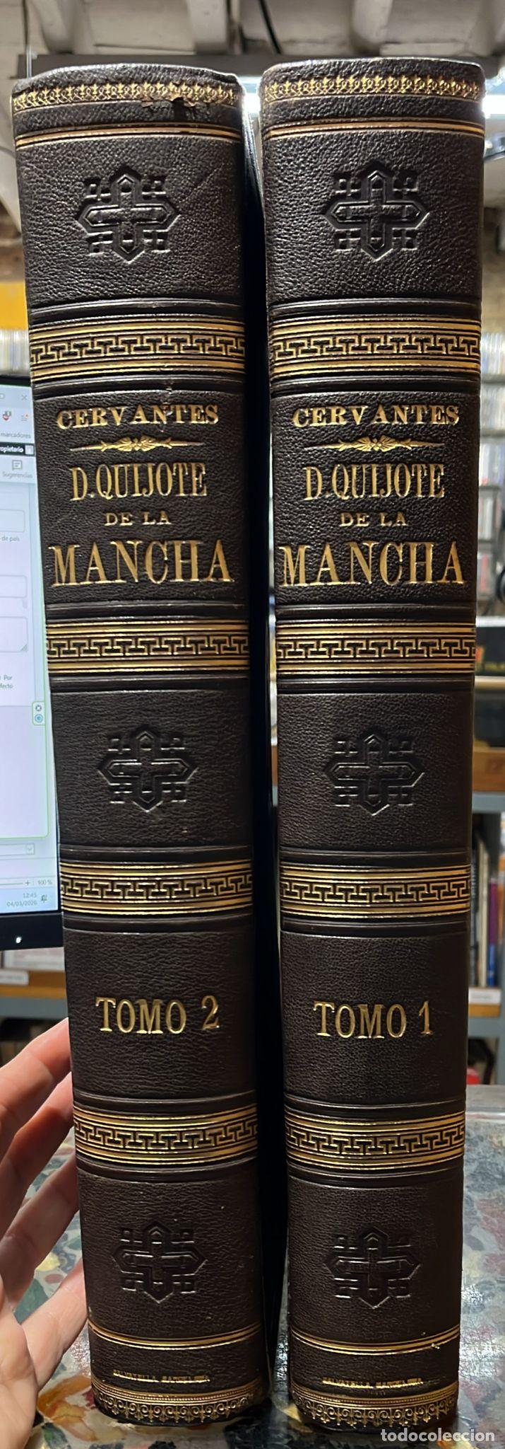 B&uuml;cher: El Ingenioso Hidalgo Don Quijote de la Mancha. 2 vols. - Miguel de Cervantes Saavedra.