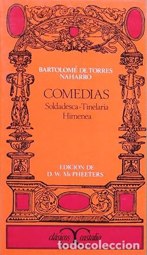 Libros: Comedias - Bartolome de Torres Naharro - Foto 1