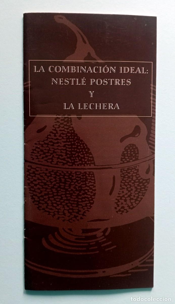 Libros: LIBRO DE RECETAS PARA POSTRES DE NESTL&Eacute; Y LA LECHERA - Foto 1