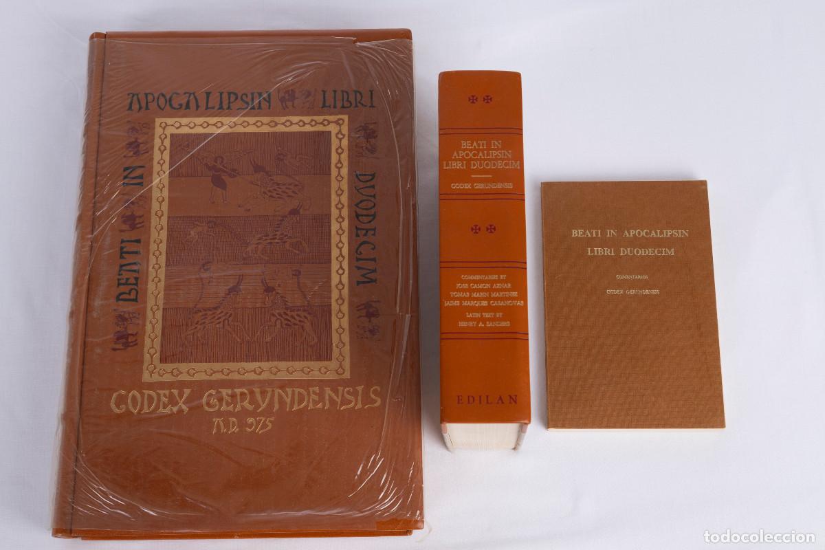 Libros: Beato de Li&eacute;bana &ndash; Codex Gerundensis (A.D. 975) &ndash; Facs&iacute;mil EDILAN completo y numerado (3 vols) - Foto 1