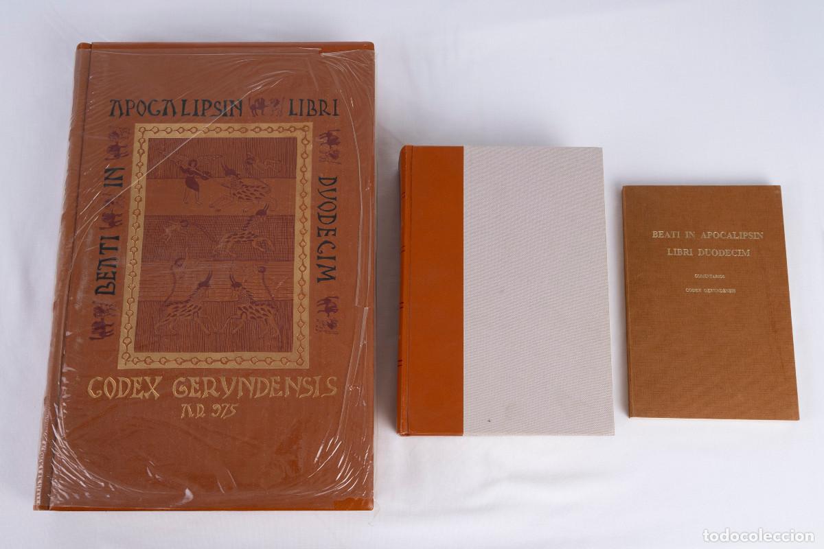 Libros: Beato de Li&eacute;bana &ndash; Codex Gerundensis (A.D. 975) &ndash; Facs&iacute;mil EDILAN completo y numerado (3 vols) - Foto 16